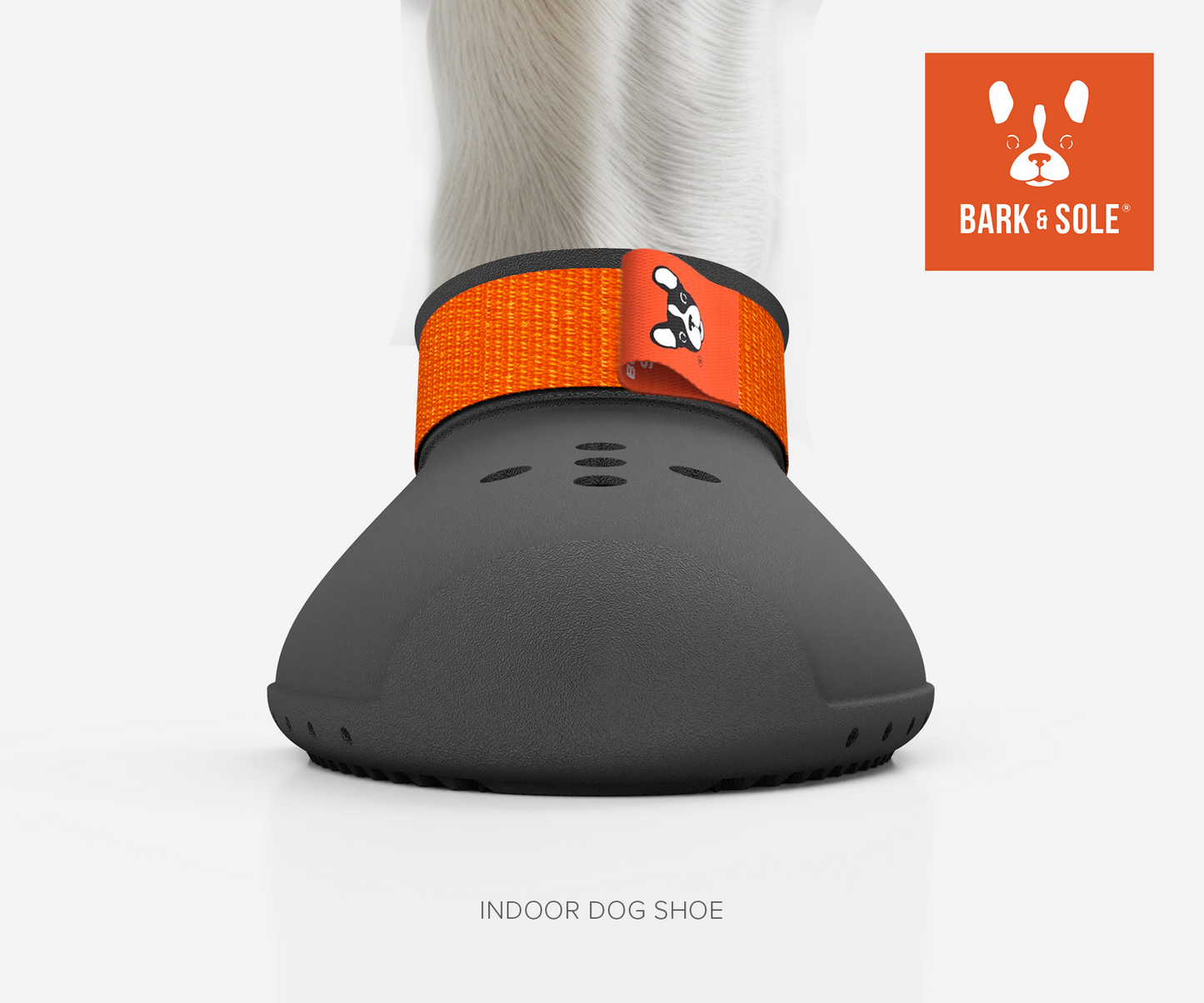 Indoor dog shoes front view